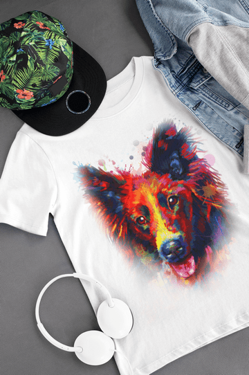 Koszulka Border Collie 3 Koszulka Border Collie - obrazek 3